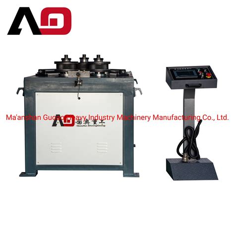 Electric Bending Angle Iron Machine, Steel Profile Roll Bending Machine, Angle Iron Bending ...