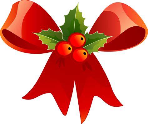 Clipart - Christmas ribbon