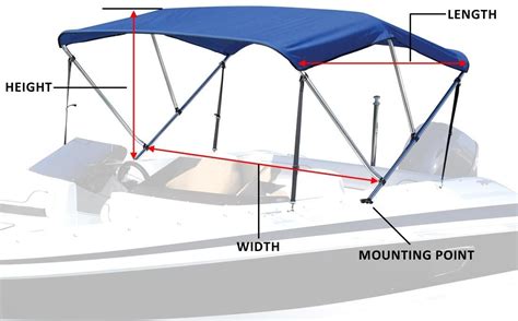 Boat Bimini Tops | National Bimini Tops | Boat bimini top, Pedal boat, Boat