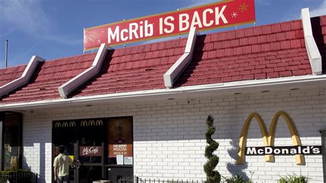 McDonald's McRib Returns After Going On Farewell Tour A Year Ago