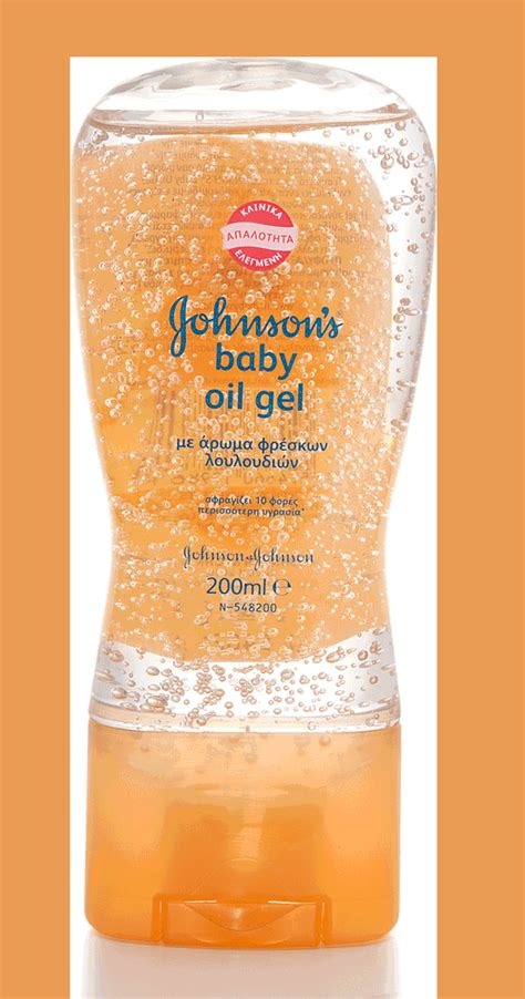 Johnson & Johnson Baby Oil Gel με Άρωμα Φρέσκων Λουλουδιών 200ml ...