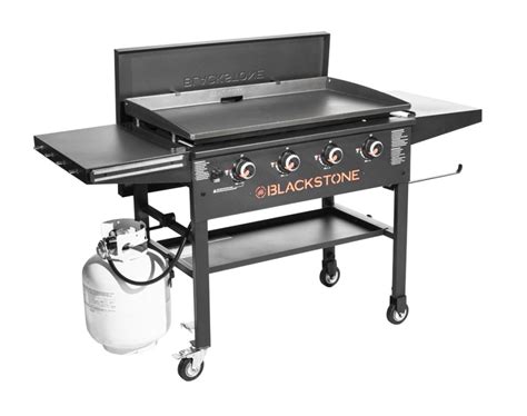 Blackstone 4-Burner 36" Griddle Cooking Station with Hard Cover - Walmart.com in 2021 | Griddle ...