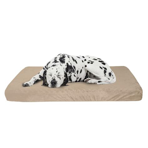 Large Orthopedic Memory Foam Dog Bed With Removable