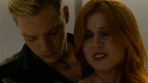 Clary and Jace - Storm (Shadowhunters) Kiss - YouTube