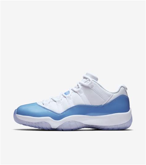 Air Jordan 11 Retro Low 'White & University Blue'. Nike SNKRS US