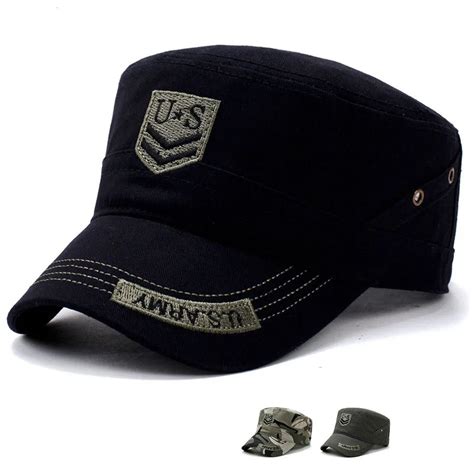 US Army Military Hat Flat Caps Tactical Men Camouflage Gorras Snapback Caps Hunter Fisher Man ...