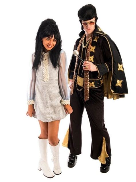 Elvis and Priscilla Presley Couple Costume