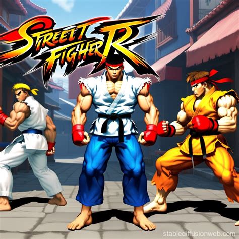 Street Fighter Game | Stable Diffusion Online