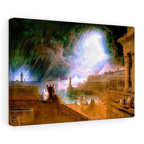 Moses Seventh Plague of Egypt Restored Canvas Famous - Etsy