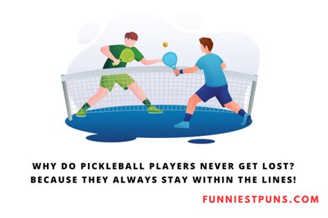 90+ Funny Pickleball Puns and Jokes: Dill-lightful Dinks - Funniest Puns