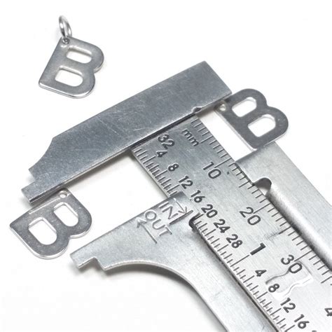 Small Letter Charms, Stainless Steel, Full Alphabet of 26 Letters ...