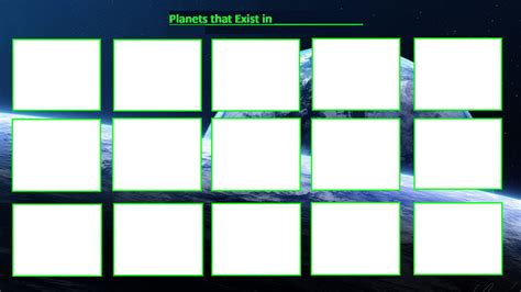 Planets Template by GanaseaMystocracy on DeviantArt