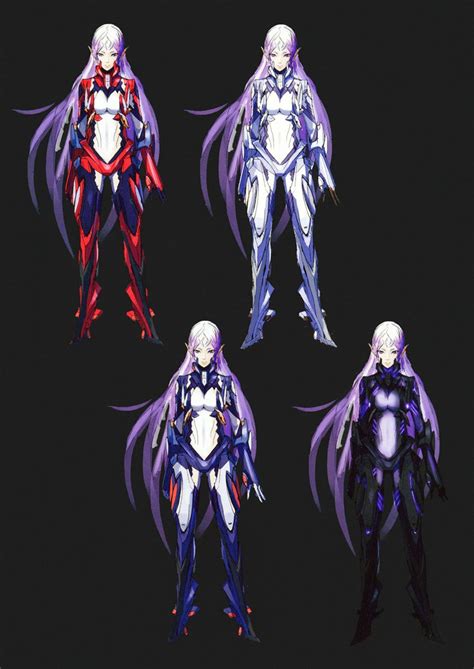 Elma Suit Concepts - Xenoblade Chronicles X Art Gallery | Xenoblade chronicles, Anime character ...