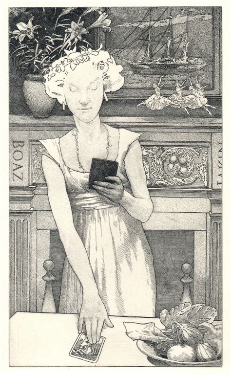 The Major Arcana the High Priestess Original Limited Edition Etching by Alan Larkin - Etsy