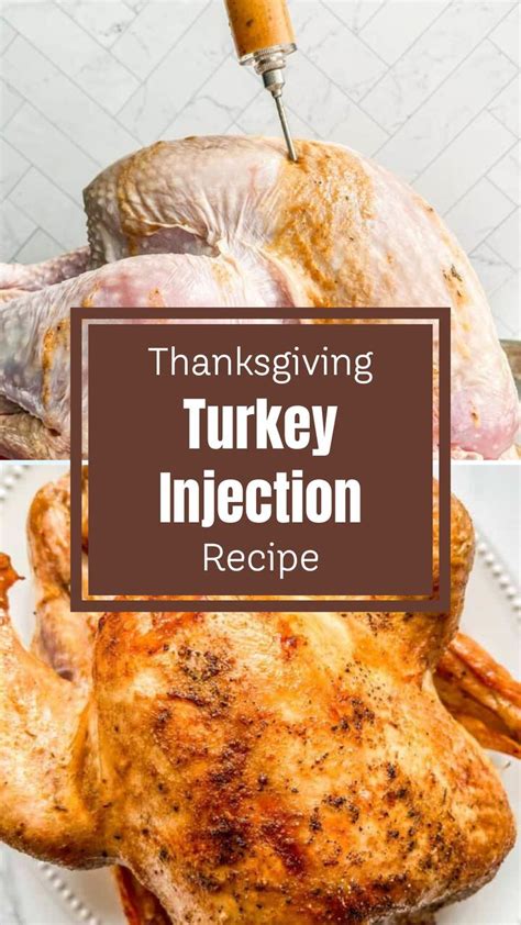 Thanksgiving Turkey Injection Recipe | Recipe | Turkey injection, Injecting turkey recipes ...