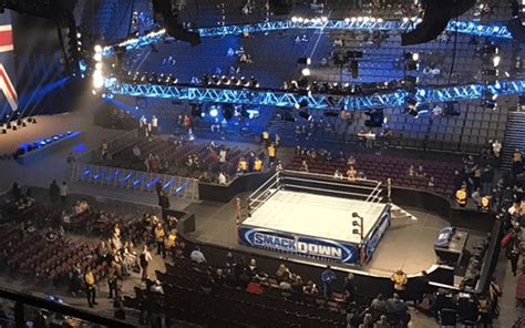 First Look At WWE Stage For RAW & SmackDown In Manchester