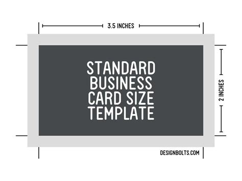 Business Card Size Template Psd