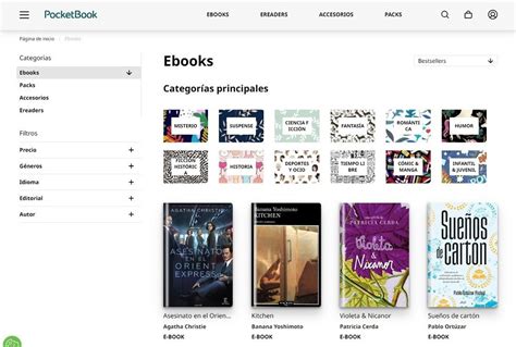 PocketBook lanza su tienda online de libros electrónicos en España