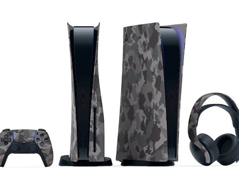 Sony PlayStation PS5 Gray Camouflage Collection offers a matching set ...