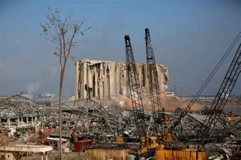 Huge silos hit by explosion 'held almost all of Lebanon's grain supply ...