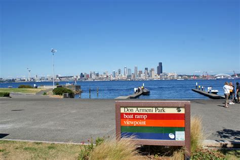 Alki Beach Park - Seattle, WA