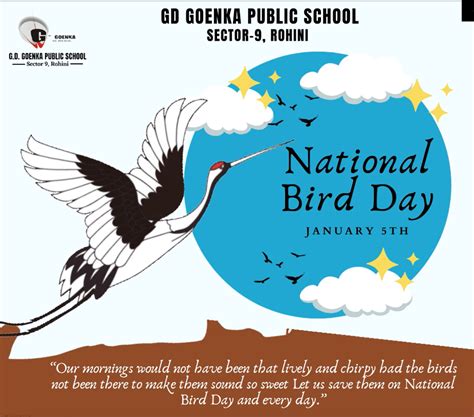 NATIONAL BIRD DAY - GD Goenka Rohini