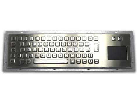 Stainless Steel IP65 Panel Mount Industrial Touchpad Keyboard - Under Panel : KBC-299G : The ...