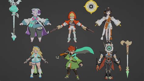 Smash Legends Model Dump by DougTheEye on DeviantArt