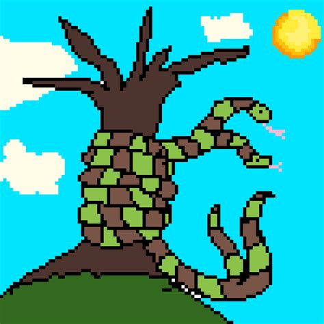 Pixilart - god of the tree by SpiritWolf09