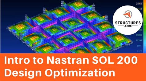 Introduction to Nastran Design Optimization SOL 200 - YouTube