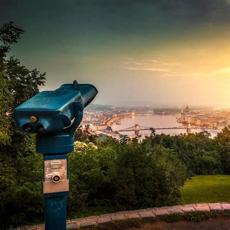 Panorama view from the Citadel (Budapest / Hungary) #budapest # ...