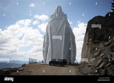 Our Lady of the Rockies Statue Stock Photo - Alamy