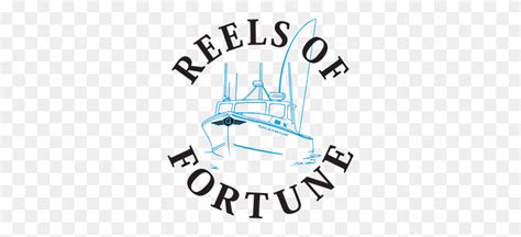 Reels Of Fortune Obx Merchandise Charter Fishing Reels - Fishing Reel Clipart - FlyClipart