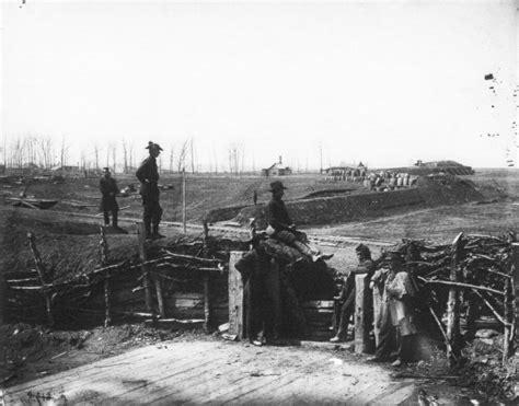 Posterazzi: Civil War Manassas 1862 Nfederal Soldiers At A Confederate Fort At Manassas Virginia ...