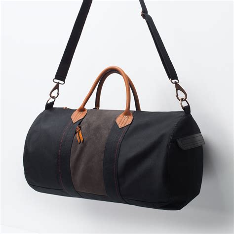 Zara Denim Bowling Bag in Blue for Men | Lyst