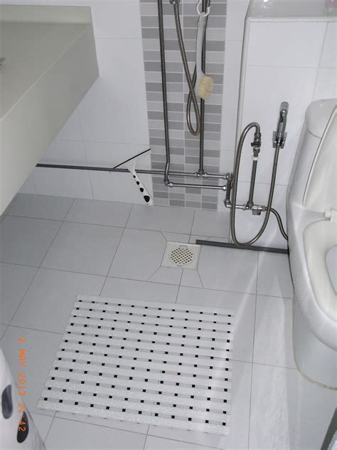 Our HDB Flat Renovation in 2009: Wet Floor Toilet Design