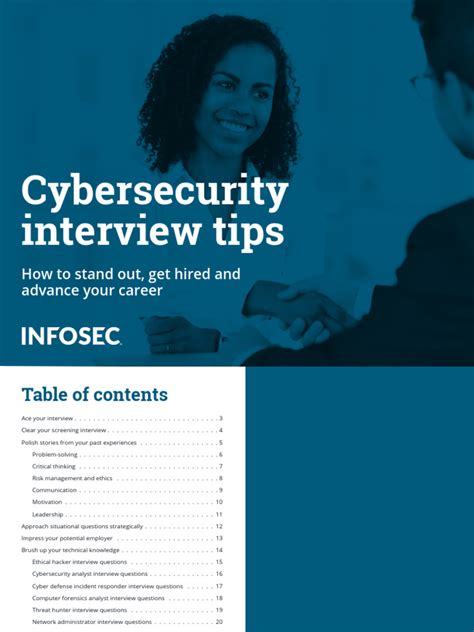 Cybersecurity Interview Tips - How To Stand Out, Get Hired and Advance ...