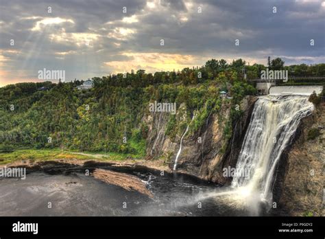 Montmorency falls,Quebec city, Canada Stock Photo - Alamy