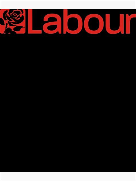 "Labour Party Logo" Poster for Sale by KirstieHadler | Redbubble