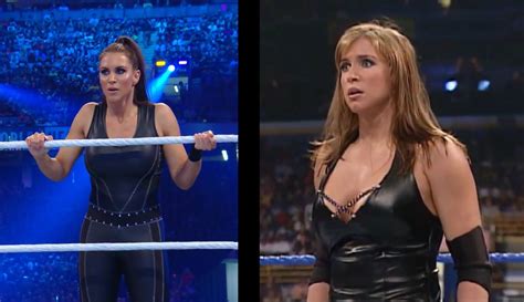 Does Stephanie McMahon ever age? 41 yrs old compared to 26 yrs old ...