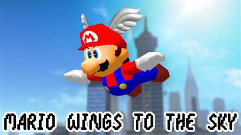 Mario 64 Short - Mario Wings To The Sky - YouTube