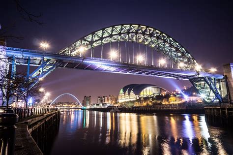 The Tyne bridges and the sage | Newcastle england, Newcastle gateshead ...