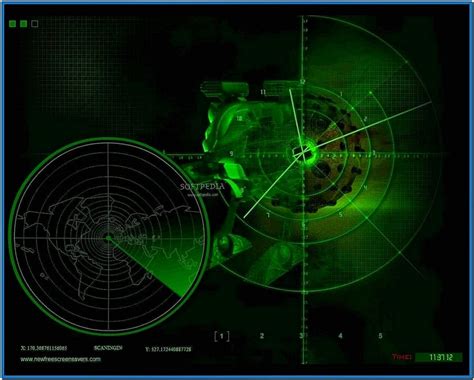 Animated radar screensaver - Download free