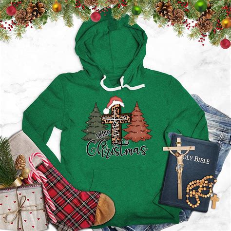 Merry Christmas Jesus Colored Edition Hoodie – Brooke & Belle