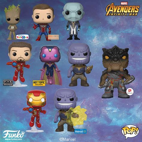 Funko Avengers Infinity War POP Vinyls Up for Order! Hulkbuster ...