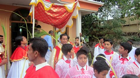 St. Antony's Church, Ammadam: Palm Sunday Celebrations