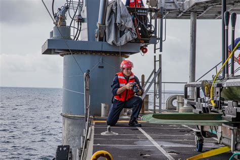 DVIDS - Images - USNS Burlington Launches Unmanned Surface Vehicle [Image 8 of 8]