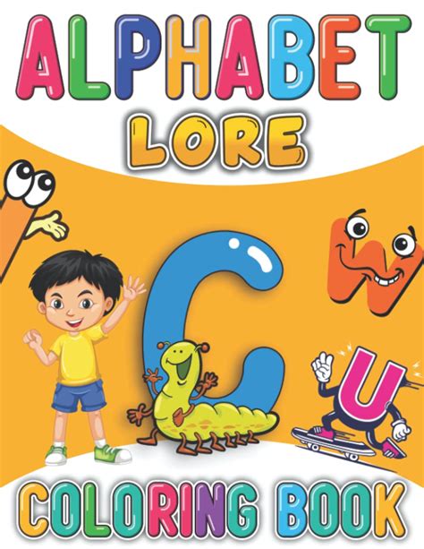 Buy Alphabet Lore Coloring Book: Alphabet Lore Coloring Pages for Boys ...