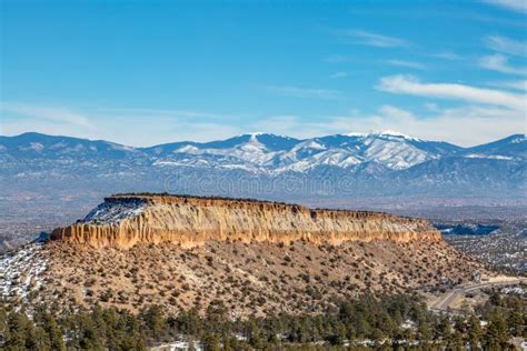 New Mexico Mountain Landscape Stock Photo - Image of geography, scenic ...