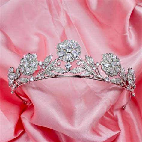 Bridal Tiara the Strathmore Rose Royal Wedding Roaring 1920s - Etsy